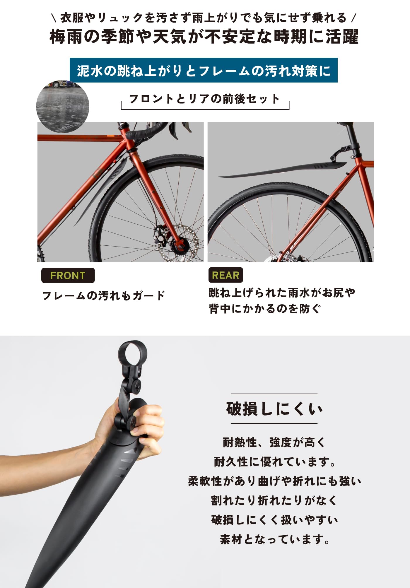 REN　フェンダー Puig 21844N EXTEND FENDER FRONT SUZUKI GSX-8S (23-25)GSX-8R